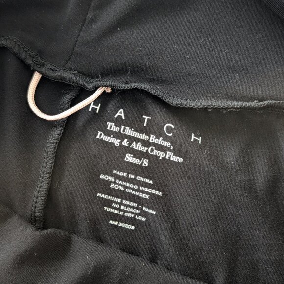HATCH Collection - Maternity Flare crop pants size S - Picture 1 of 2